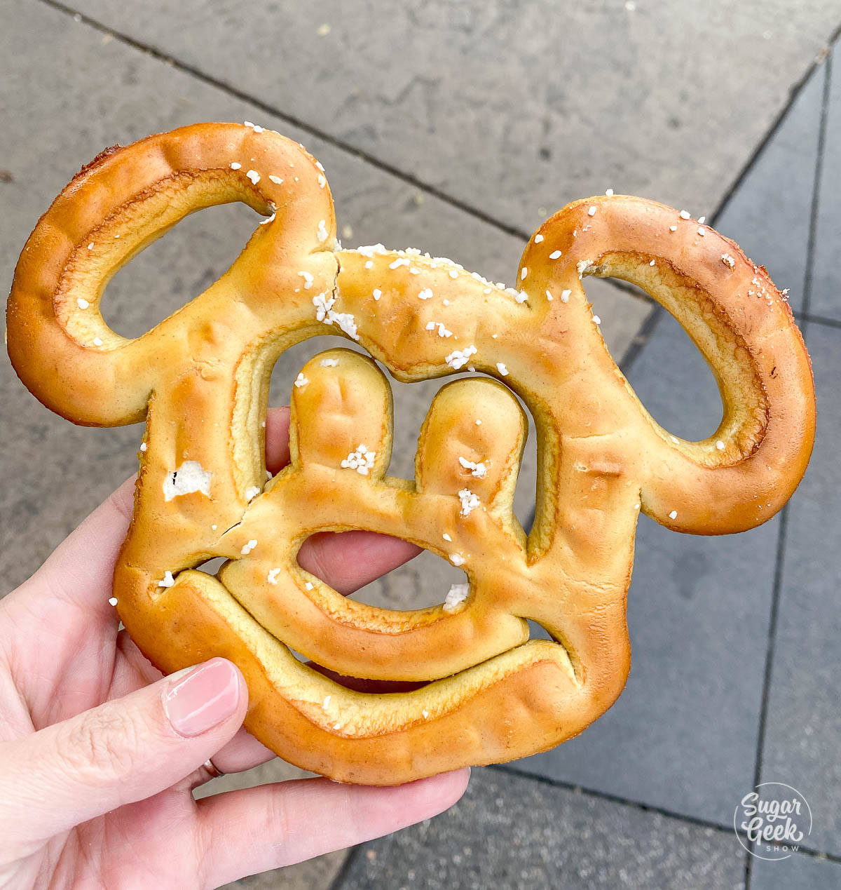 mickey shaped pretzel