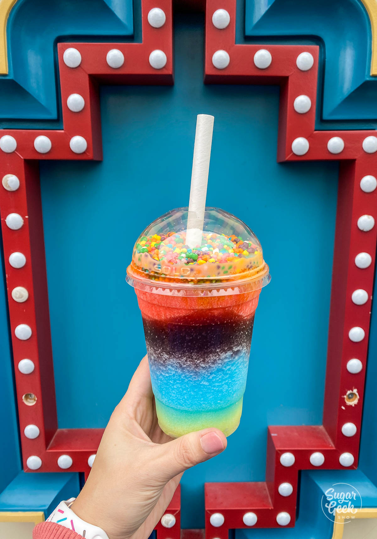 rainbow slushie 