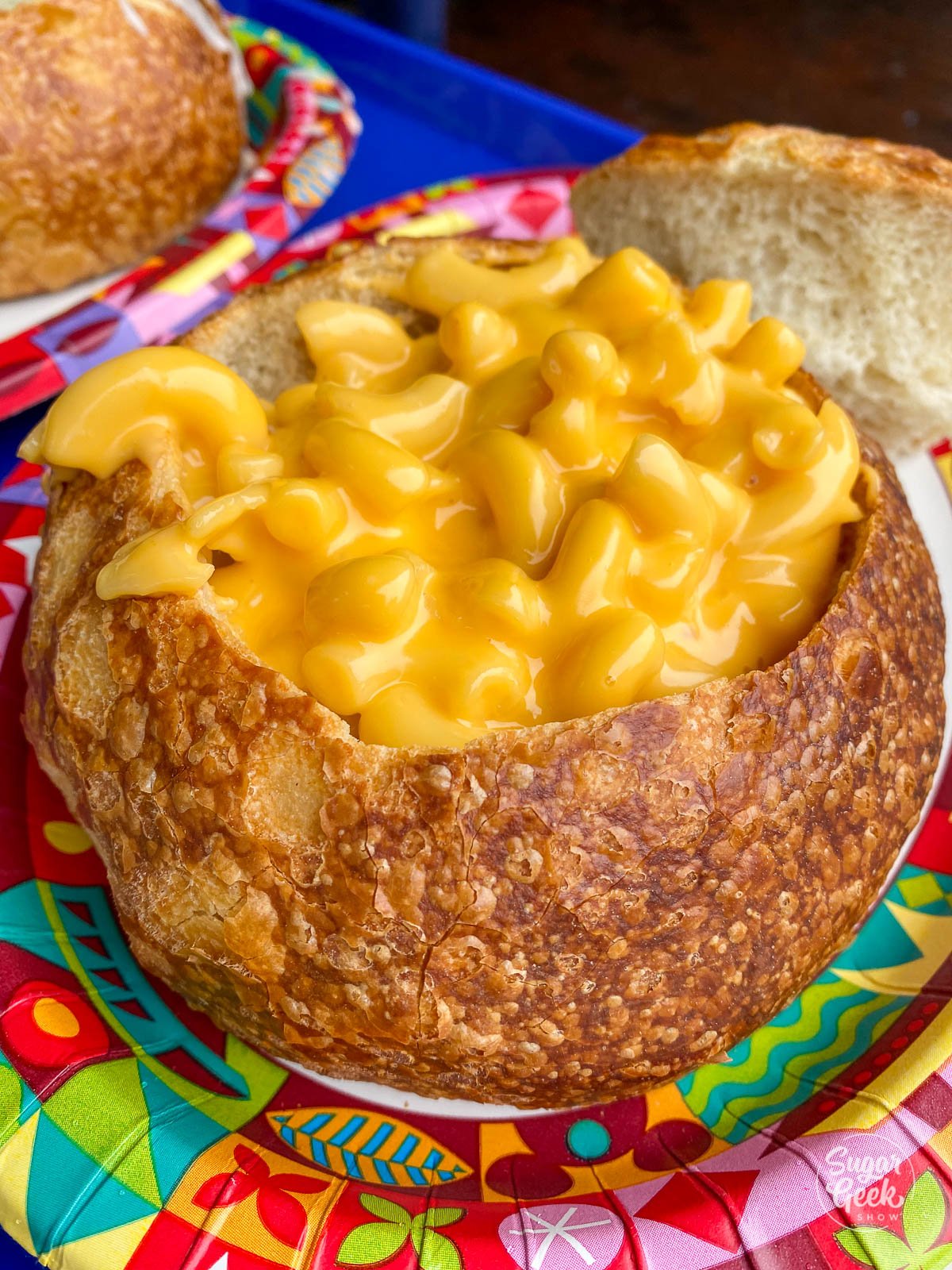 mac and cheese bread bowl