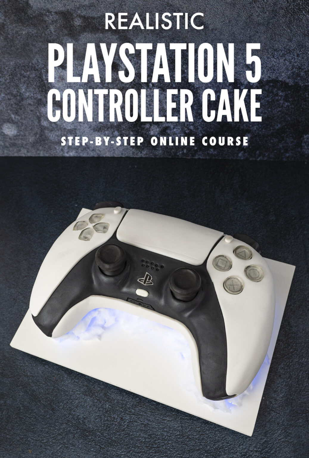 Playstation 5 Controller Cake Tutorial Sugar Geek Show
