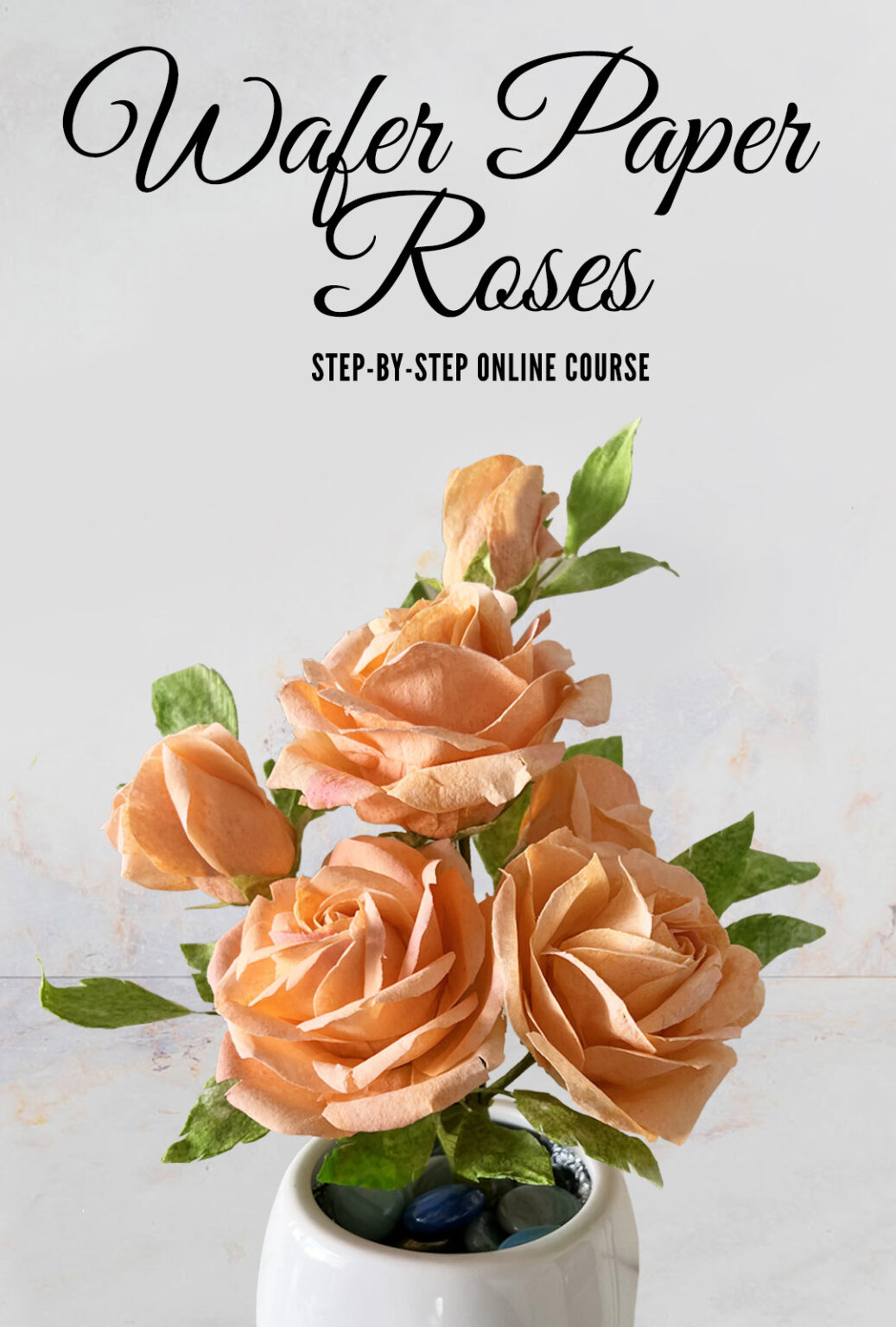 Wafer Paper Roses Tutorial Sugar Geek Show