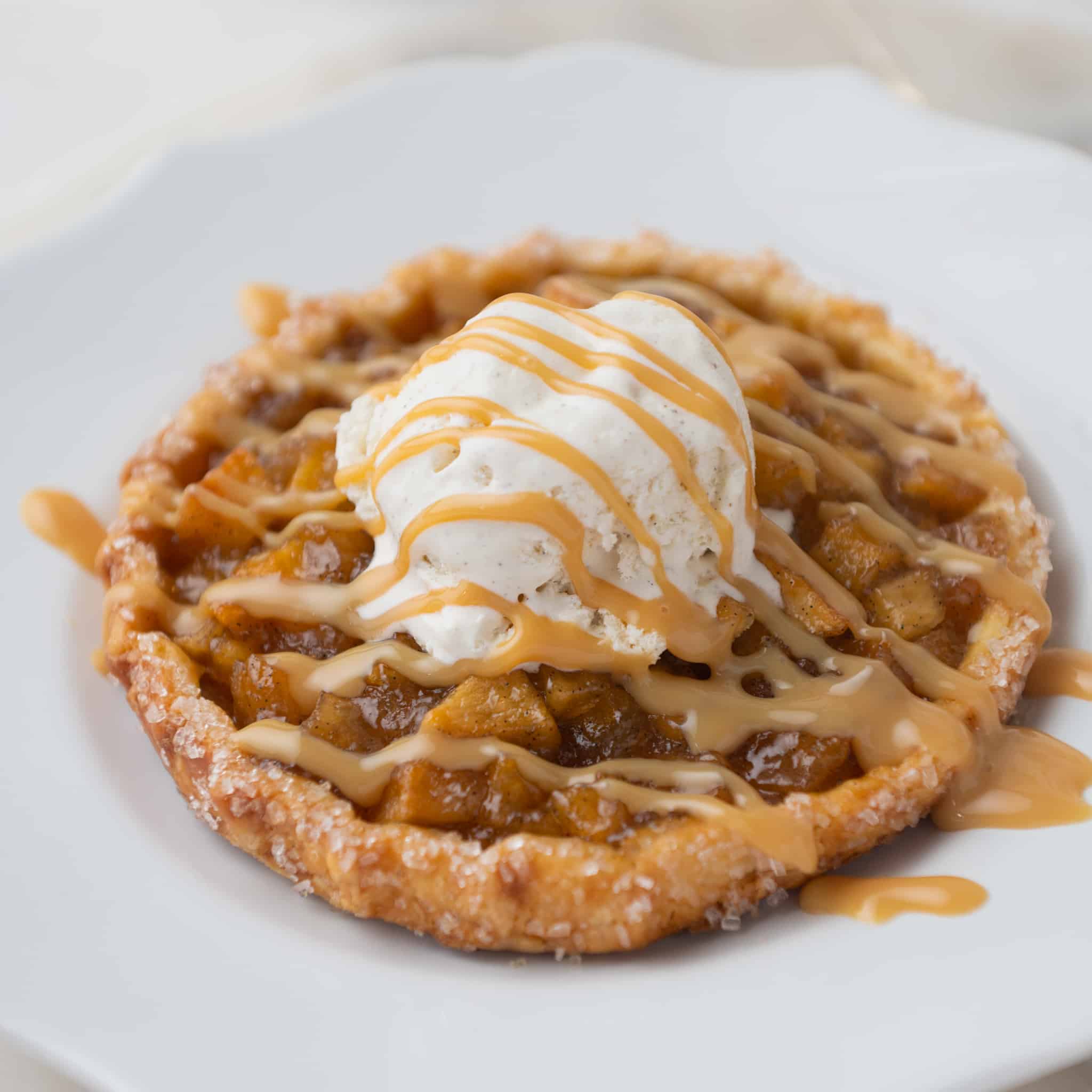 picture of apple gallette