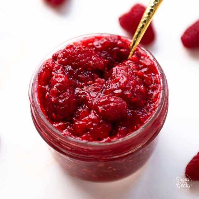 Easy Raspberry Cake Filling – Sugar Geek Show