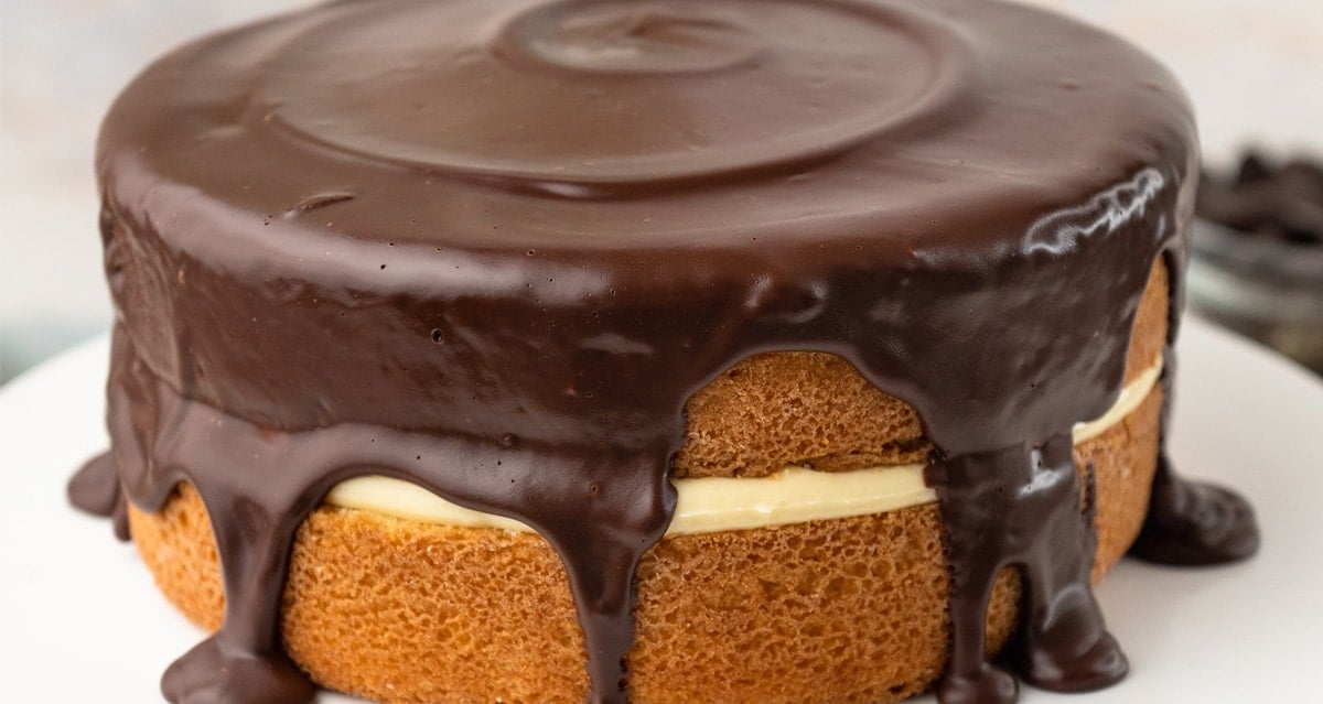 Classic Boston Cream Pie Recipe + Video – Sugar Geek Show