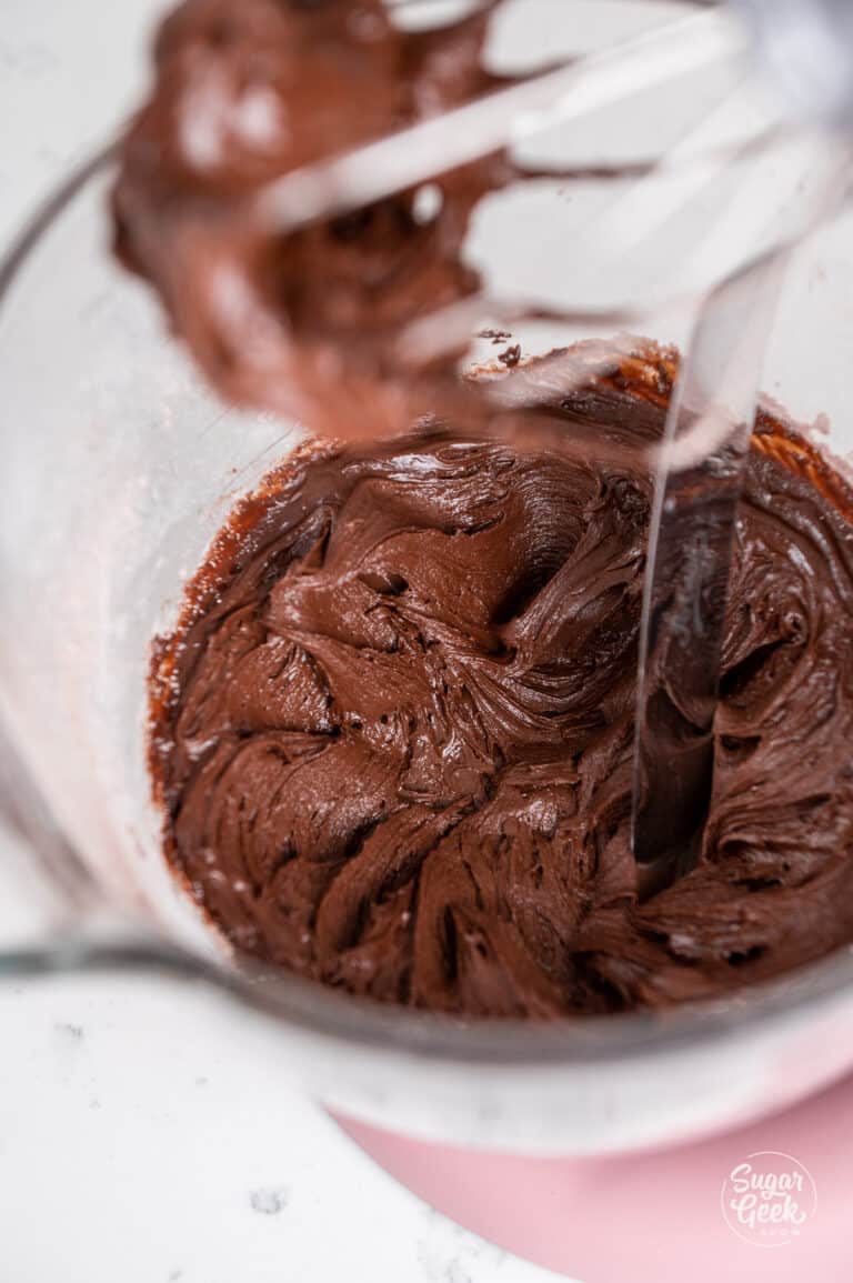 The BEST Chocolate Buttercream Frosting Sugar Geek Show