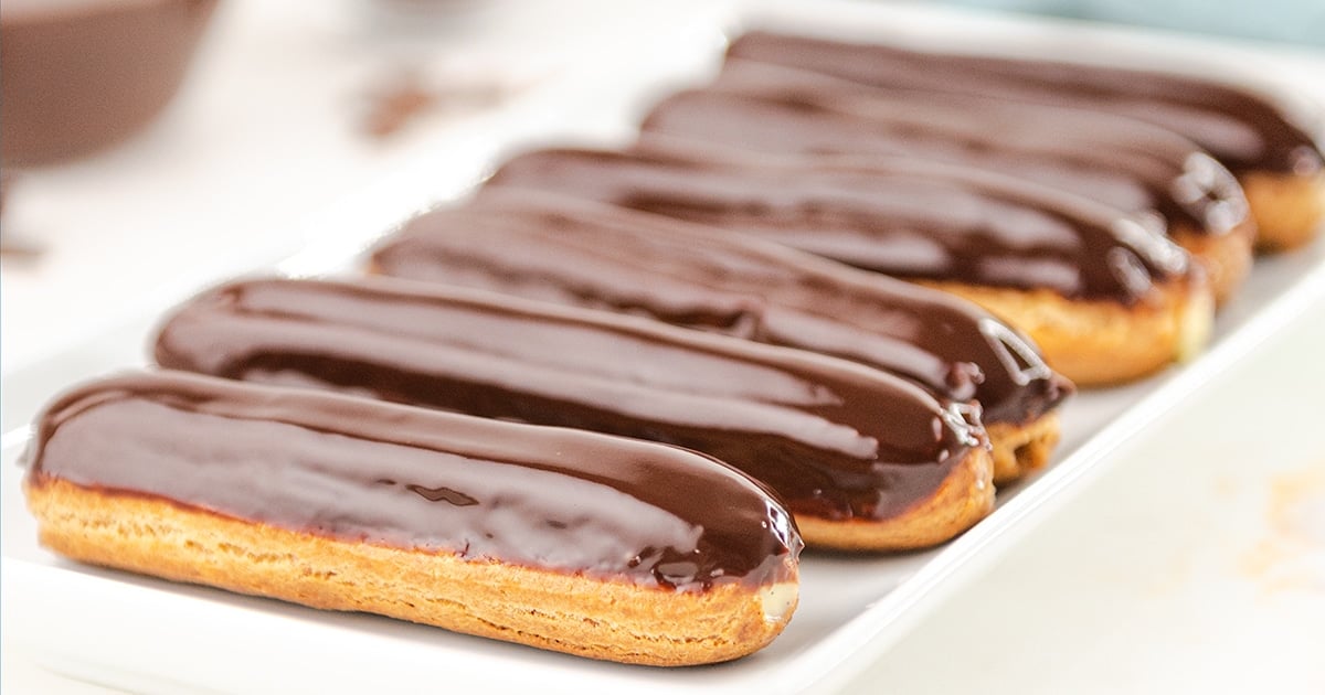 Classic Chocolate Eclairs Recipe – Sugar Geek Show