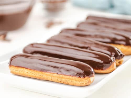 Classic Chocolate Eclairs Recipe – Sugar Geek Show