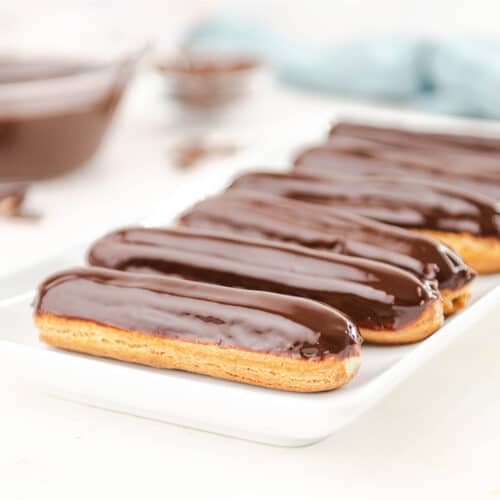 Classic Chocolate Eclairs Recipe – Sugar Geek Show