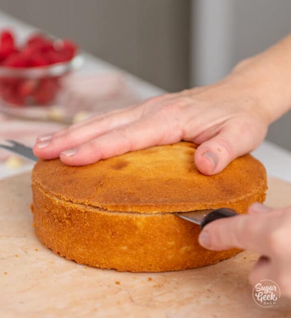 White Chocolate Raspberry Layer Cake โ Sugar Geek Show