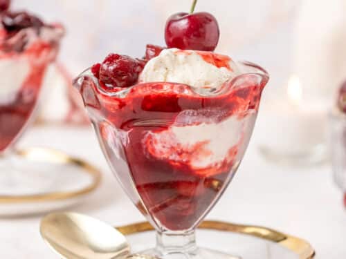 Easy Cherries Jubilee Recipe – Sugar Geek Show