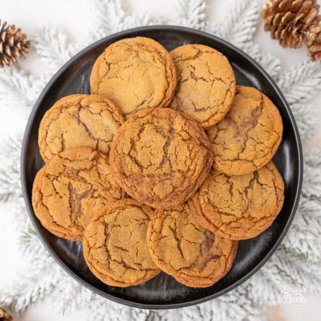 Soft and Chewy Molasses Cookies Recipe Sugar Geek Show