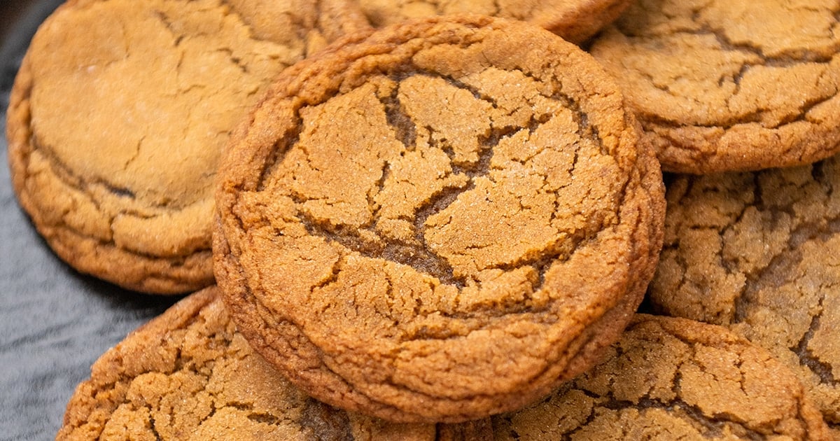 Soft and Chewy Molasses Cookies Recipe – Sugar Geek Show