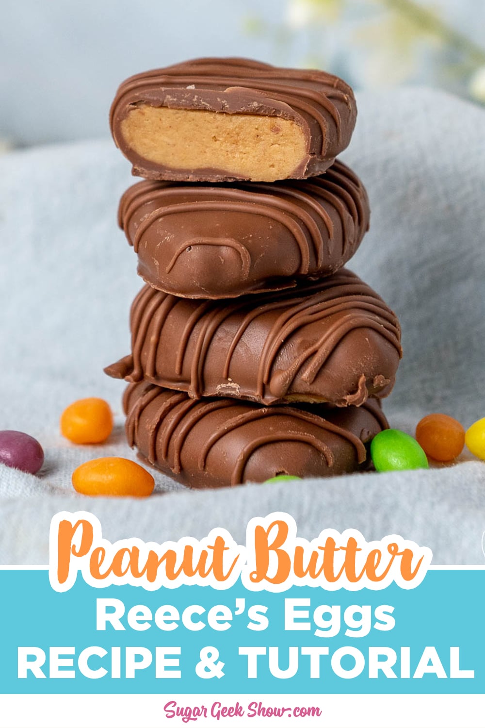 Homemade Peanut Butter Easter Eggs Recipe Sugar Geek Show