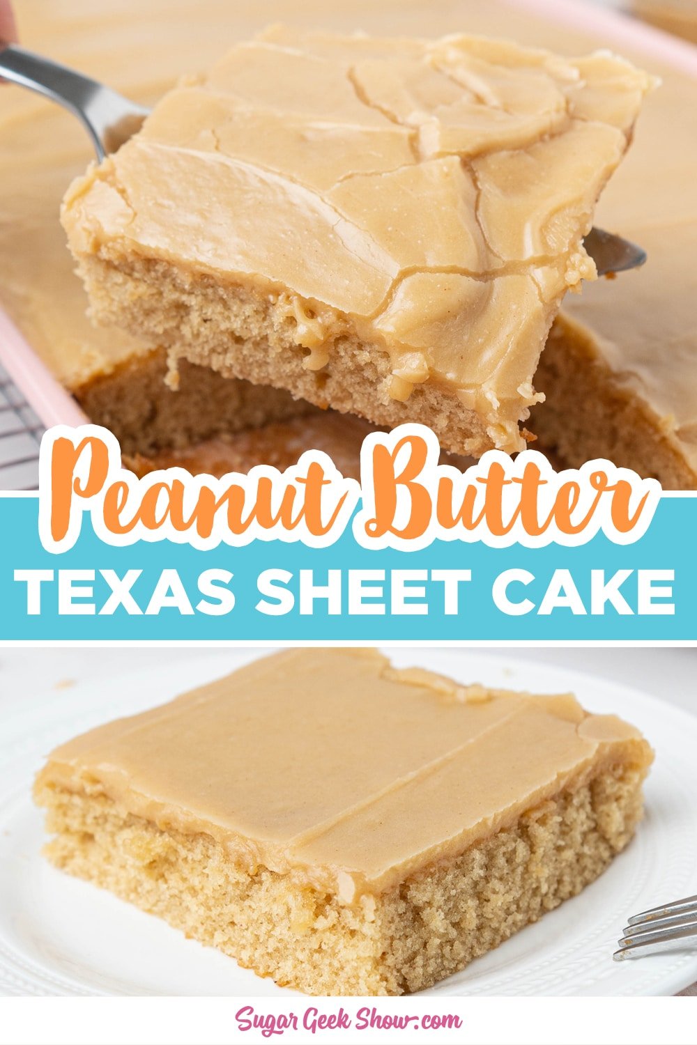 Peanut Butter Texas Sheet Cake Sugar Geek Show
