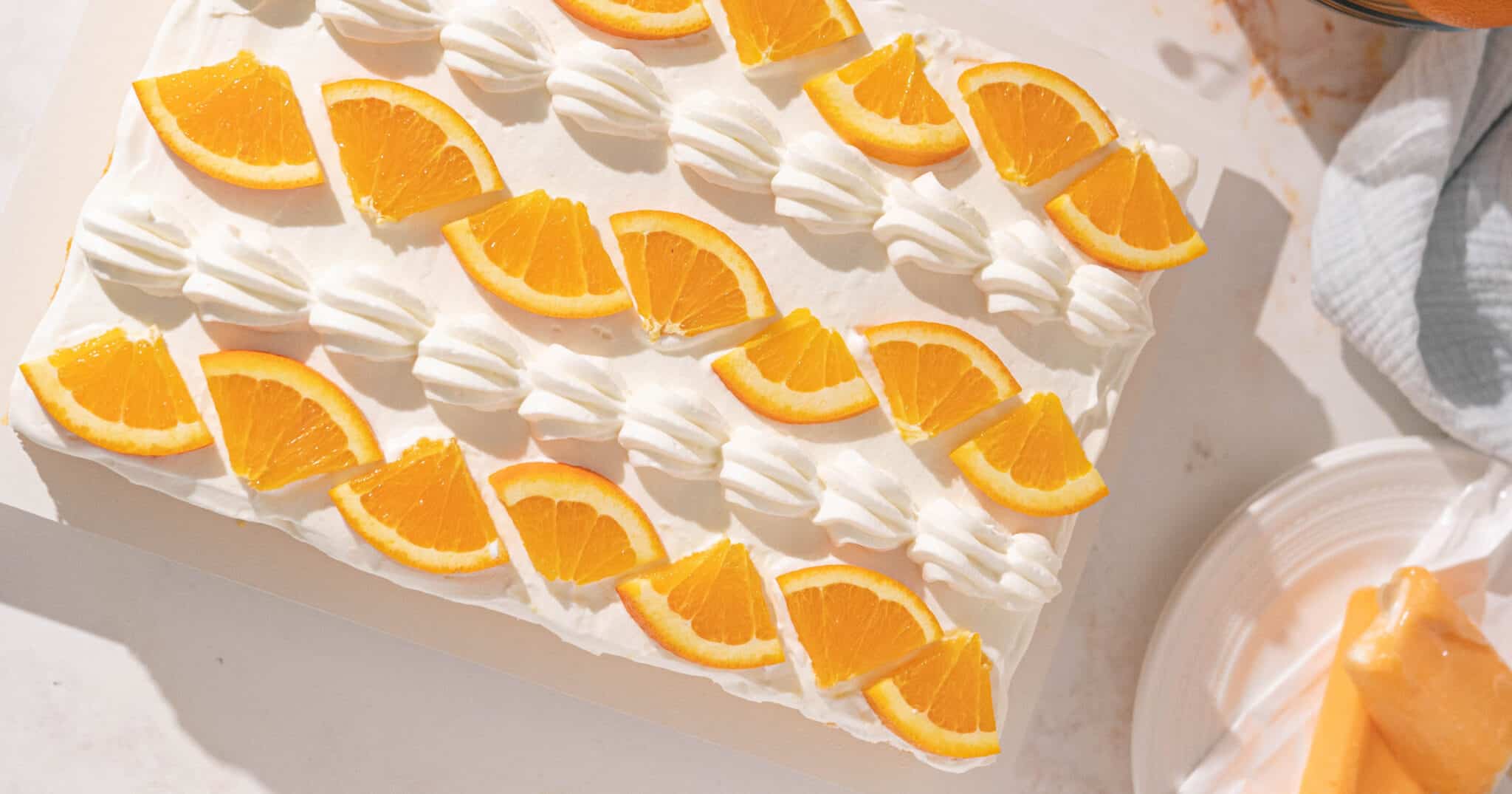 The Best Orange Creamsicle Cake – Sugar Geek Show