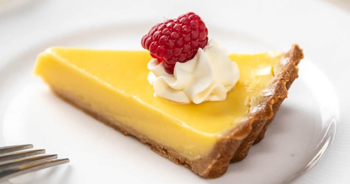 The Best Lemon Tart Recipe With Easy Mock Créme Fraîche