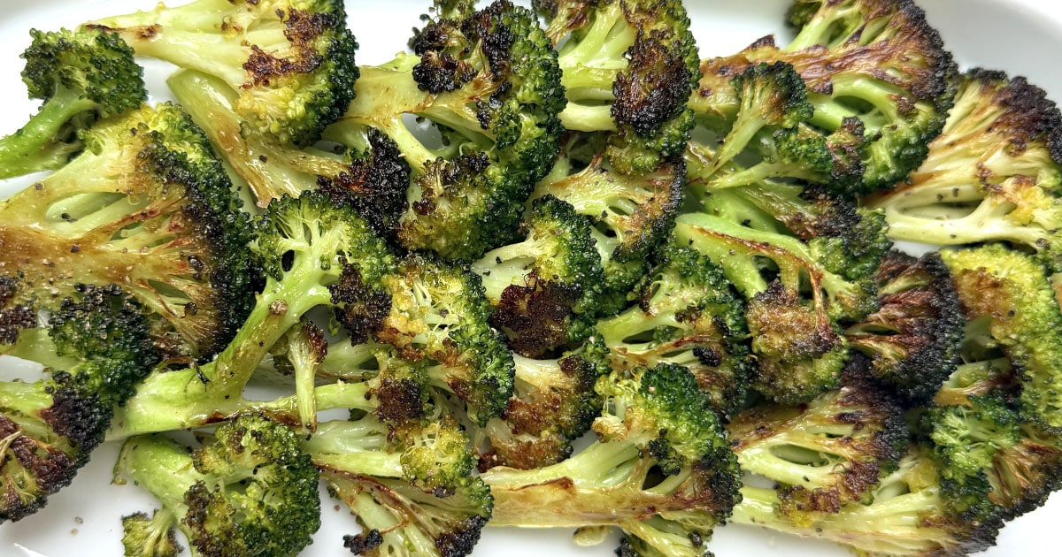 Oven Roasted Broccoli – Sugar Geek Show