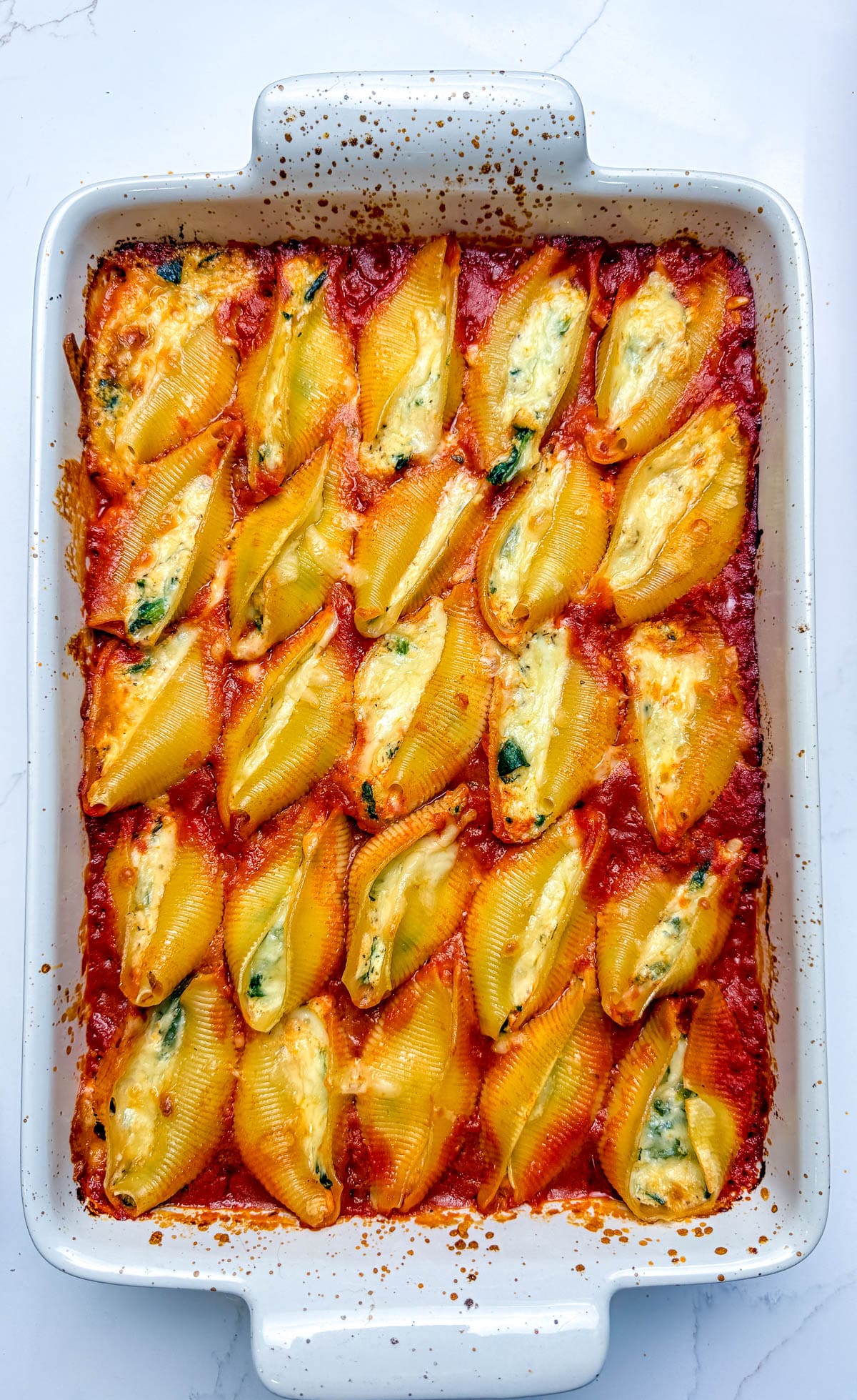 The finished dish, baked to golden perfection!