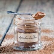 jar of Speculaaskruiden