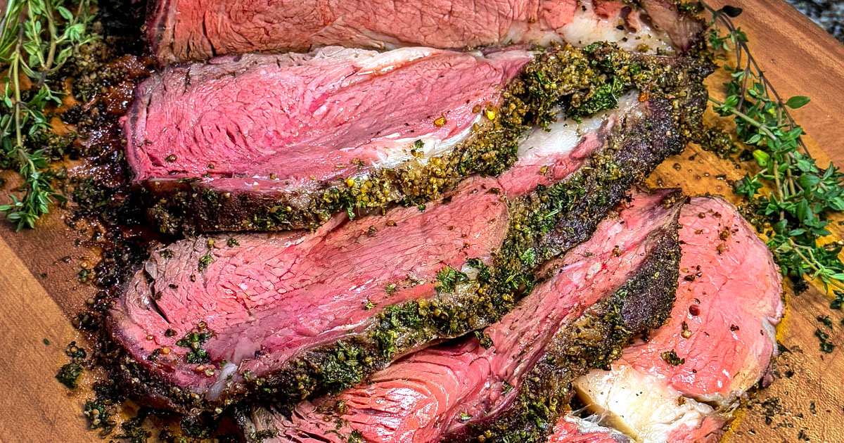 Smoked Prime Rib - Sugar Geek Show