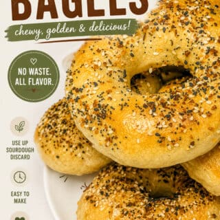 sourdough discard bagel pin