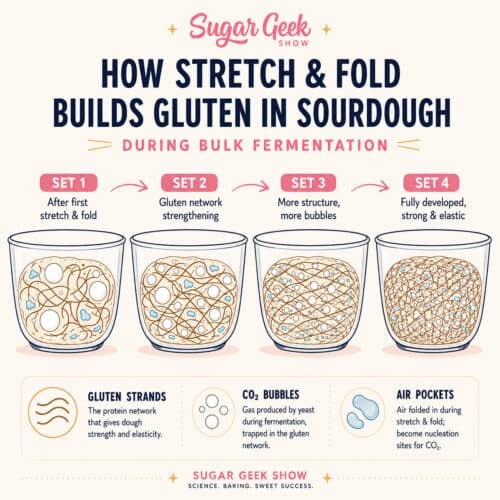 How To Stretch And Fold Sourdough – Sugar Geek Show